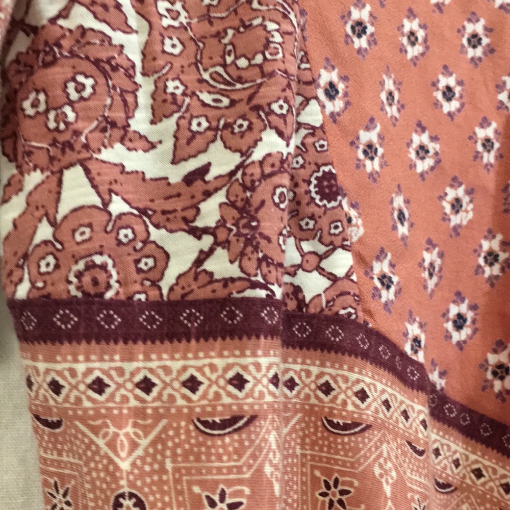 💕HP💕Lucky brand boho blouse size small - Picture 10 of 12